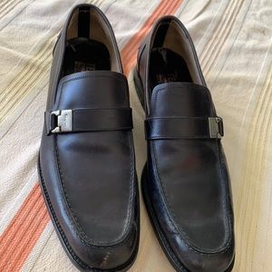 Salvatore Ferragamo Black Loafer
